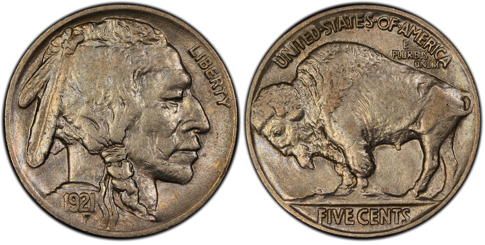 AU-50 Buffalo Nickel