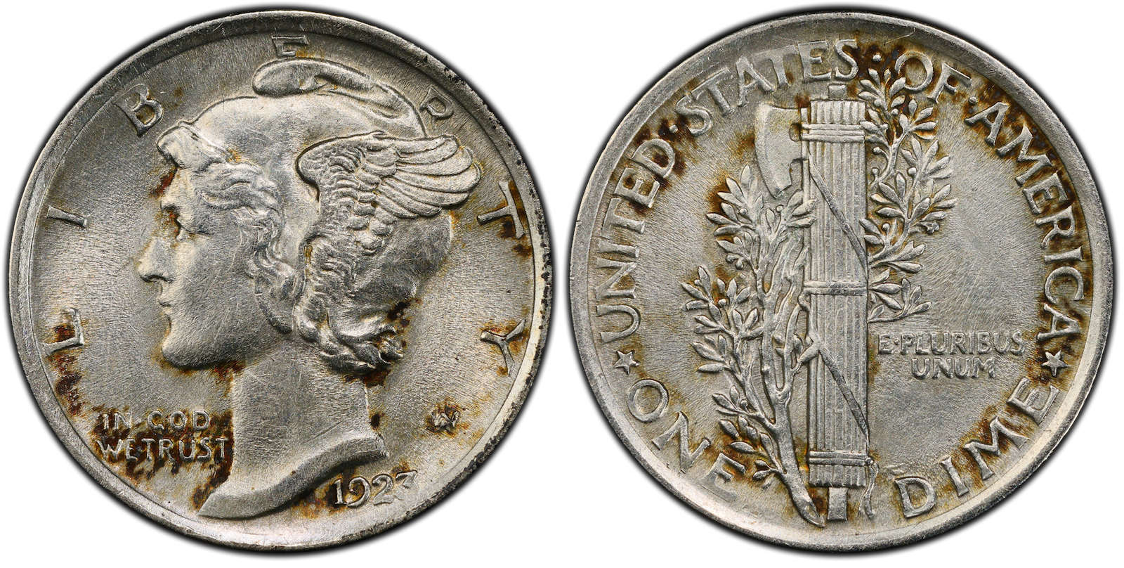 MS-61 Mercury Dime