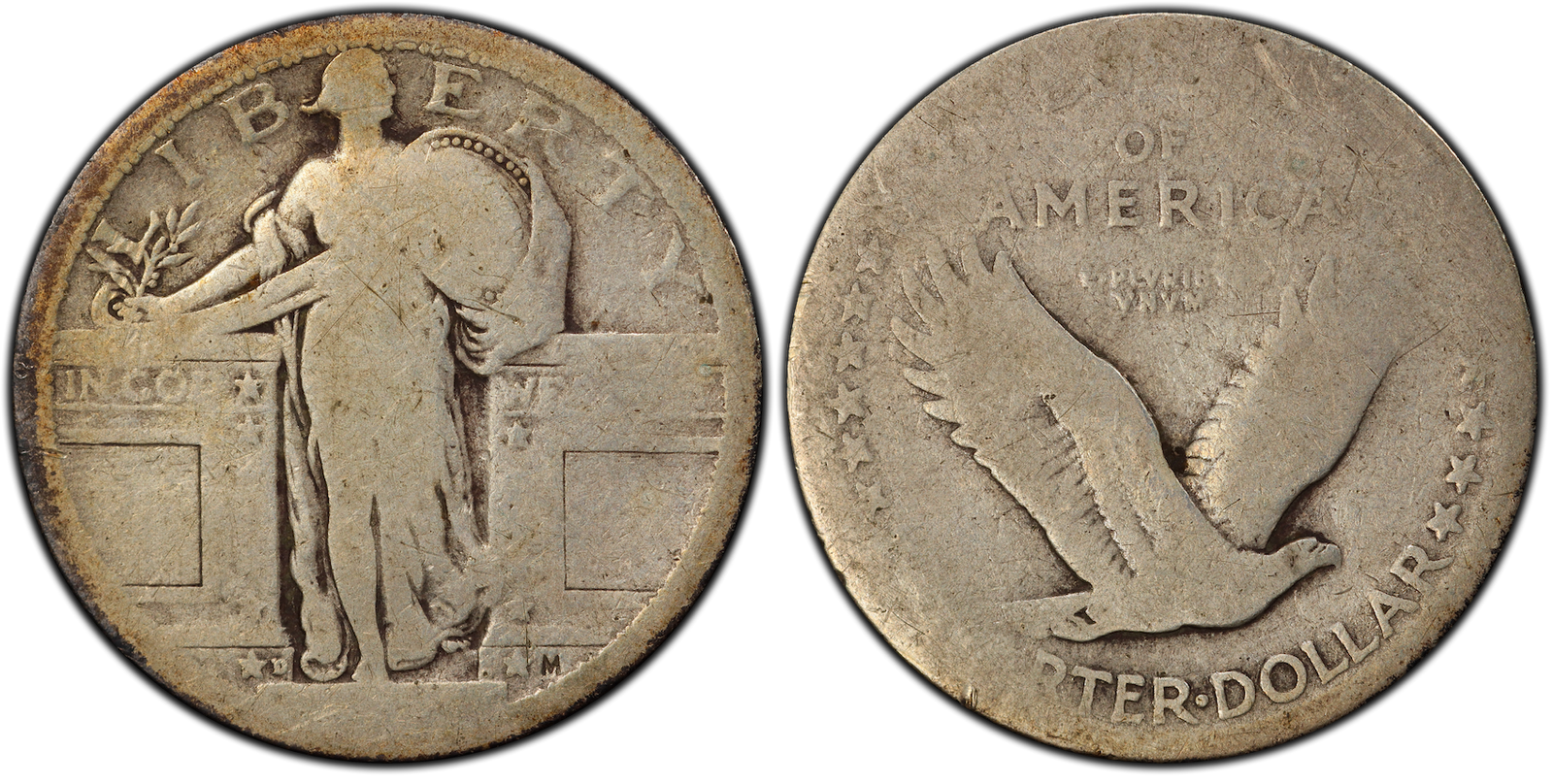 AG-3 Standing Liberty Quarter