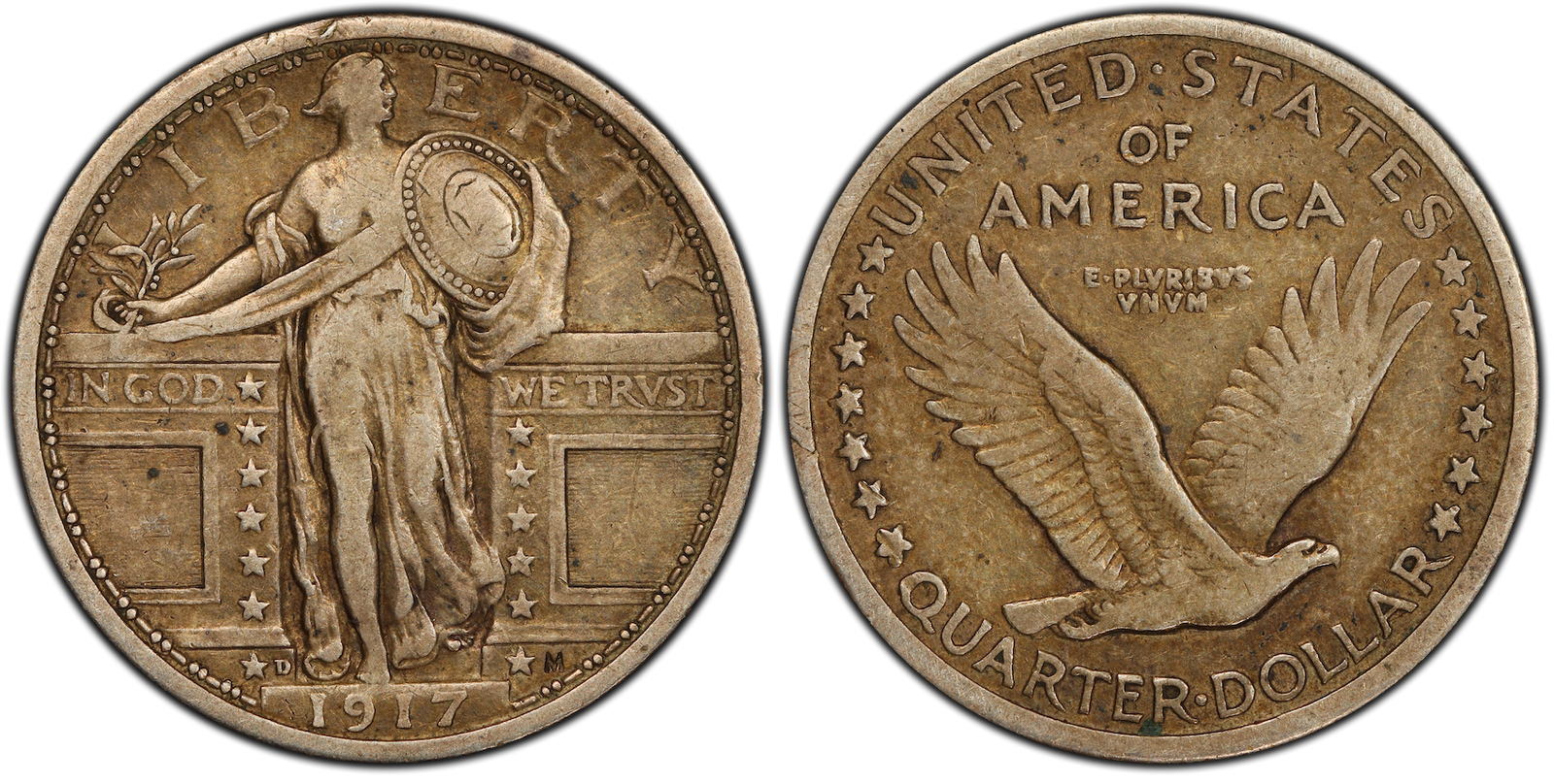 VF-30 Standing Liberty Quarter