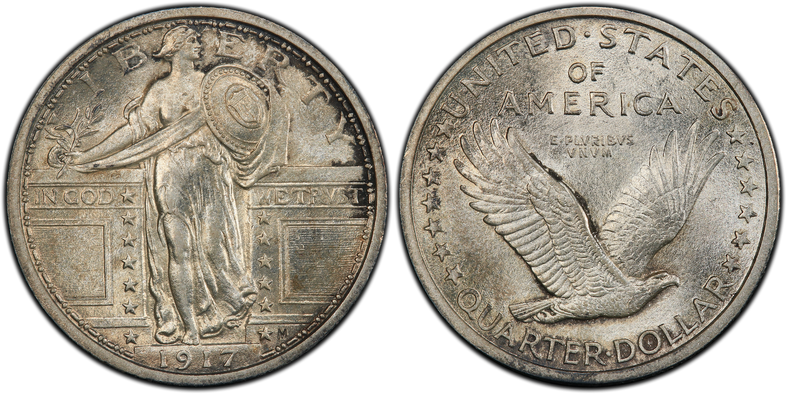 MS-62 Standing Liberty Quarter