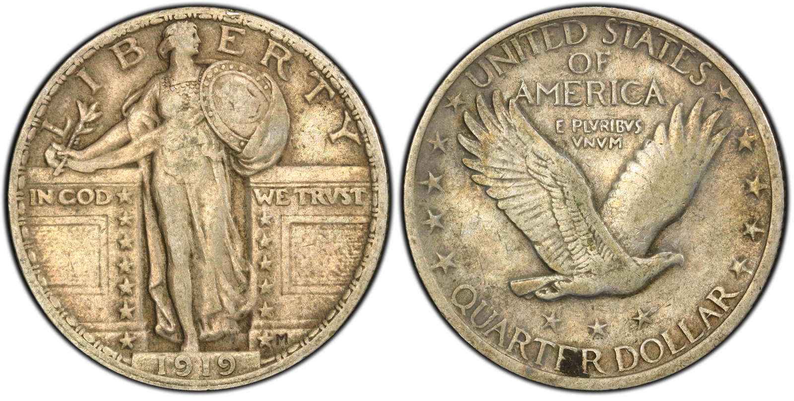 VF-35 Standing Liberty Quarter