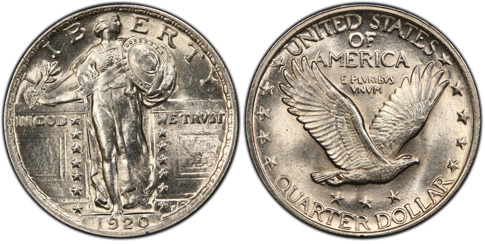 MS-62 Standing Liberty Quarter