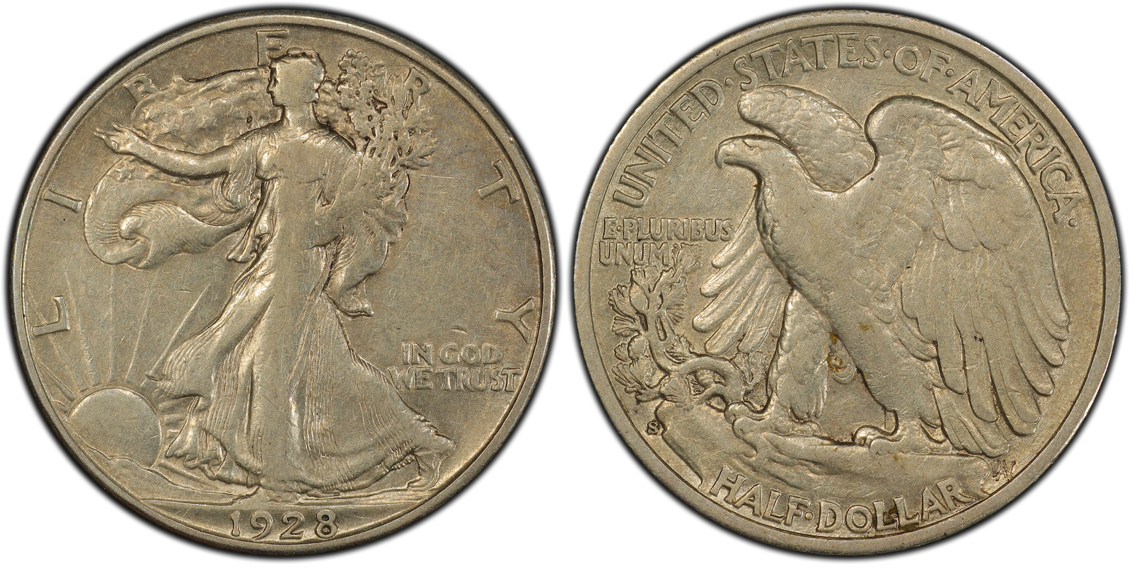 VF-35 Walking Liberty Half Dollar