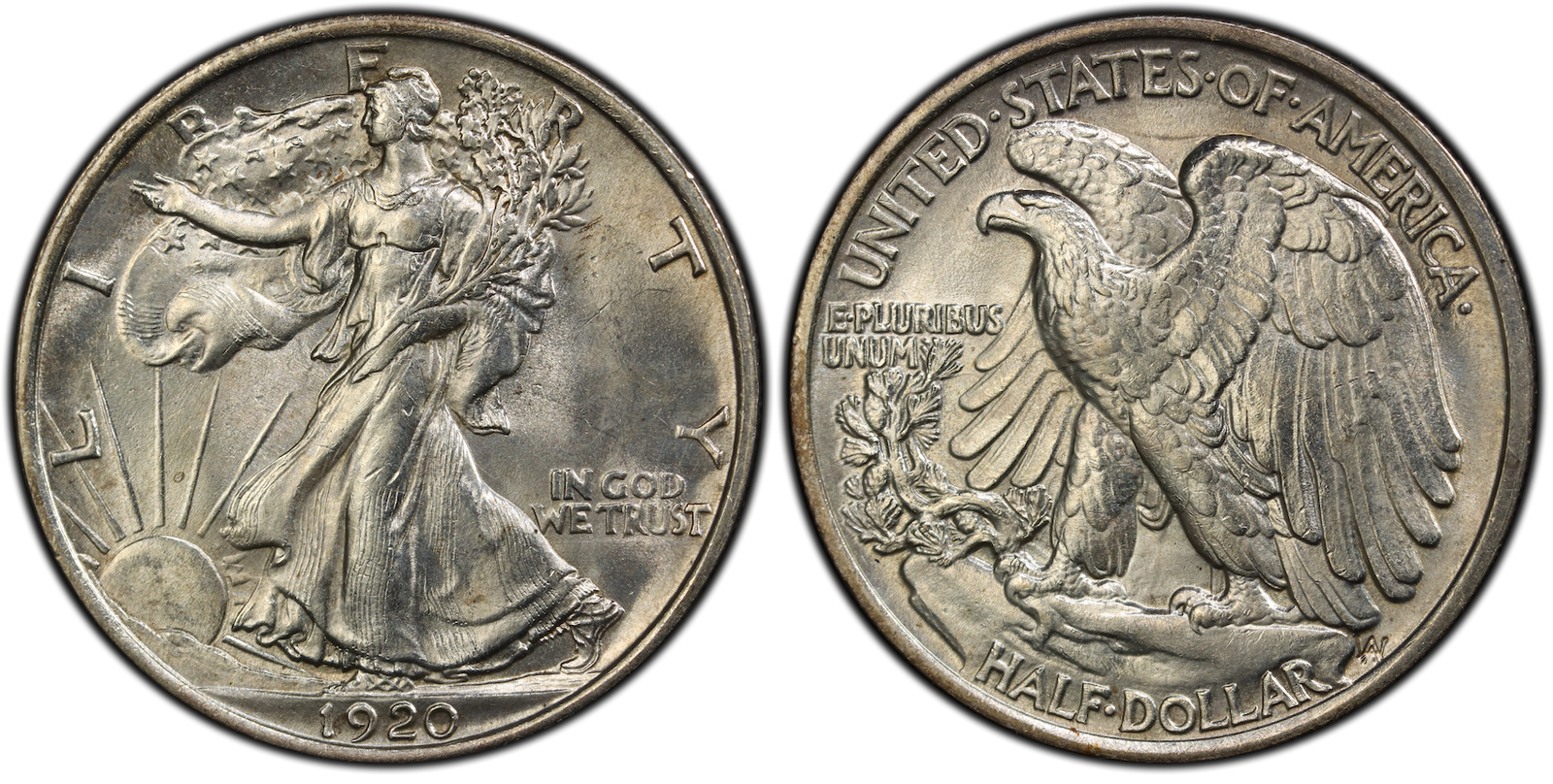 MS-63 Walking Liberty Half Dollar