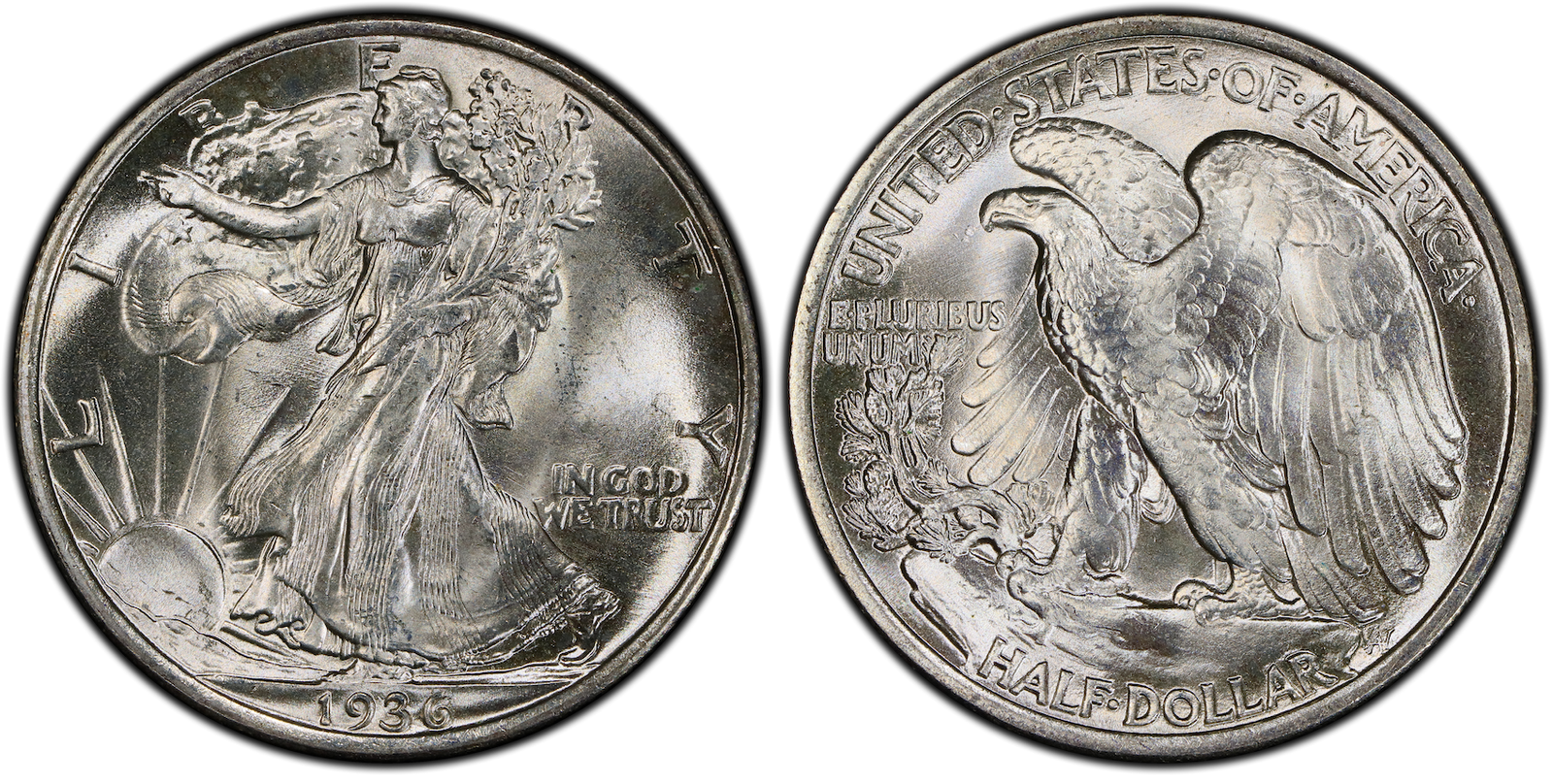 MS-65 Walking Liberty Half Dollar