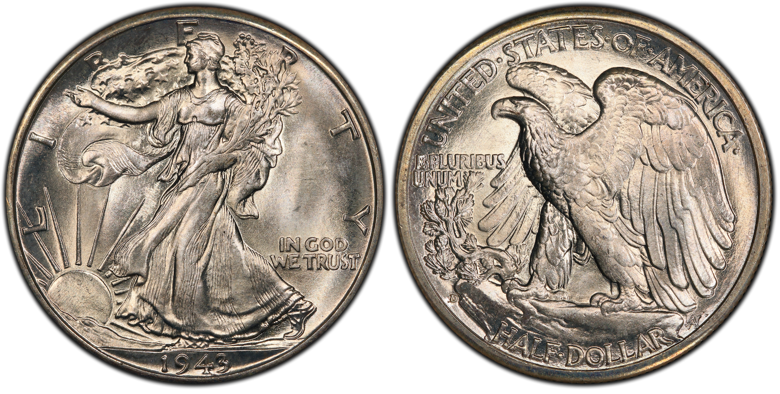 MS-66 Walking Liberty Half Dollar