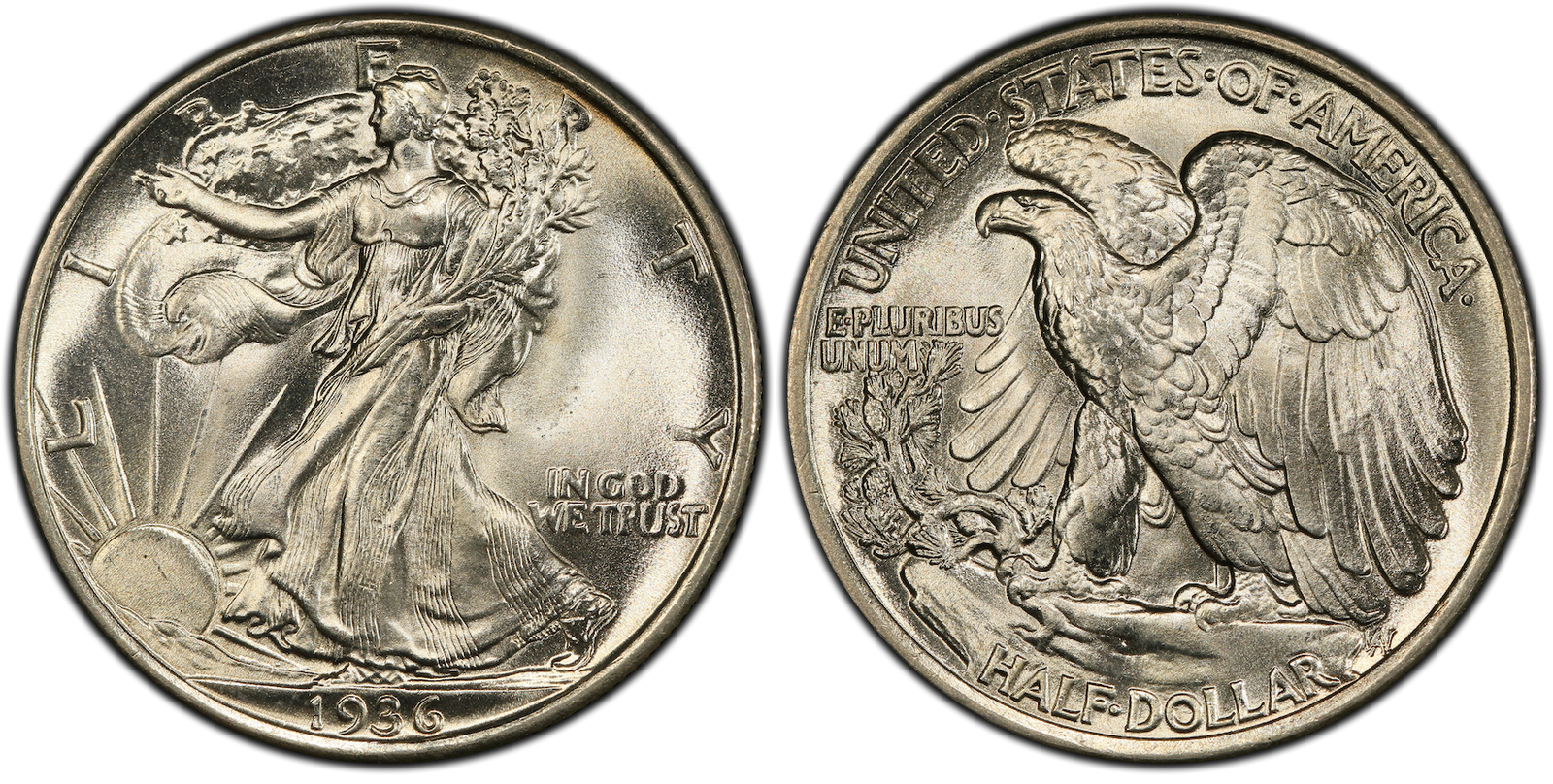 MS-67 Walking Liberty Half Dollar