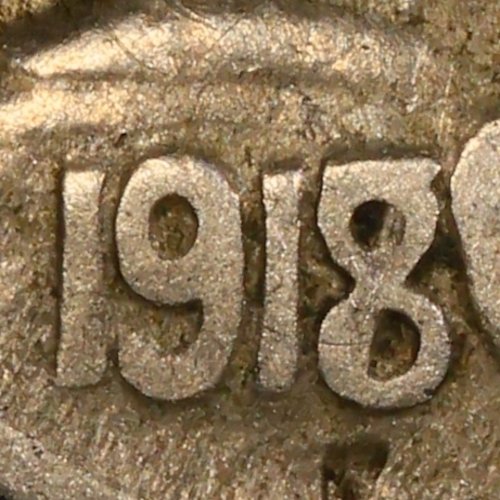 1918/7-D date closeup