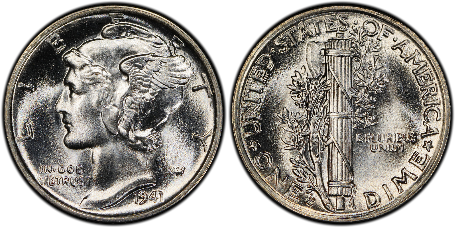primary Mercury dime example image